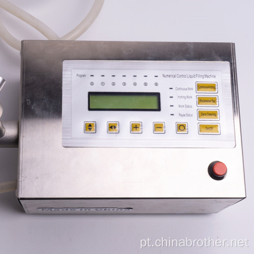 Máquina de encher de garrafas de líquido de óleo de controle numérico